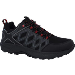 Hi-Tec Mens Diamonde Low Walking Shoes - 9 UK, Black/Castle Rock