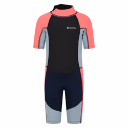Mountain Warehouse Childrens/Kids Contrast Panel Wetsuit - 13 Years, Fuchsia