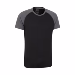 Mountain Warehouse Mens Endurance IsoCool T-Shirt - 3XL, Jet Black