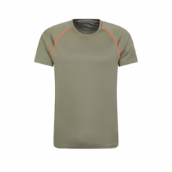 Mountain Warehouse Mens Endurance IsoCool T-Shirt - 3XL, Light Khaki