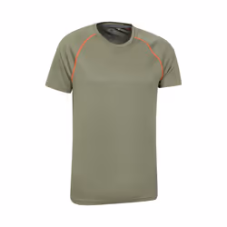 Mountain Warehouse Mens Endurance IsoCool T-Shirt - 3XL, Light Khaki