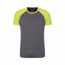 Mountain Warehouse Mens Endurance IsoCool T-Shirt - S, Lime Punch
