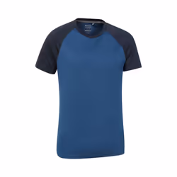 Mountain Warehouse Mens Endurance IsoCool T-Shirt - XS, Cobalt