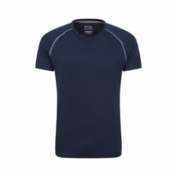 Mountain Warehouse Mens Endurance IsoCool T-Shirt - 4XL, Navy Reflect
