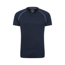 Mountain Warehouse Mens Endurance IsoCool T-Shirt - 4XL, Navy Reflect