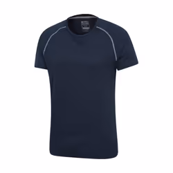 Mountain Warehouse Mens Endurance IsoCool T-Shirt - 4XL, Navy Reflect
