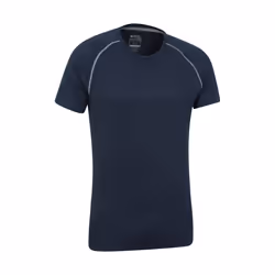 Mountain Warehouse Mens Endurance IsoCool T-Shirt - 4XL, Navy Reflect