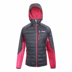 Regatta Womens/Ladies Andreson Pro Hybrid Jacket - 10 UK, Seal Grey/Flamingo Pink