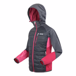 Regatta Womens/Ladies Andreson Pro Hybrid Jacket - 10 UK, Seal Grey/Flamingo Pink
