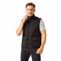 Regatta Mens Travel Light Packaway Gilet - 3XL, Black