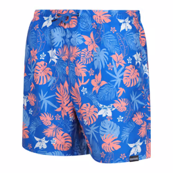Regatta Mens Loras Family Hawaiian Swim Shorts - XXL, Oxford Blue