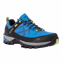 Regatta Mens Samaris III Low Walking Shoes - 6 UK, Blue/Lime Punch