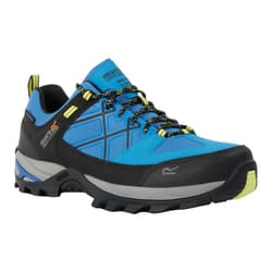 Regatta Mens Samaris III Low Walking Shoes - 6 UK, Blue/Lime Punch