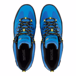 Regatta Mens Samaris III Low Walking Shoes - 6 UK, Blue/Lime Punch