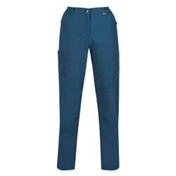 Regatta Womens/Ladies Chaska II Zip Off Trousers - 20 UK R, Moroccan Blue