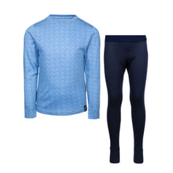 Trespass Childrens/Kids Alec Base Layer Set - 5-6 Years, Cornflower Blue