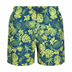 Regatta Mens Loras Hawaiian Swim Shorts - S, Moroccan Blue