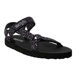 Regatta Womens/Ladies Lady Vendeavour Polka Dot Sandals - 4 UK, Black/White