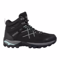 Regatta Womens/Ladies Samaris III Walking Boots - 7 UK, Black/Bleached Aqua