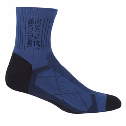 Regatta Mens Active Outdoor Socks (Pack of 2) - 6 UK-8 UK, Navy/Dark Steel