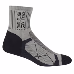 Regatta Mens Active Outdoor Socks (Pack of 2) - 6 UK-8 UK, Navy/Dark Steel