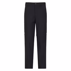 Mountain Warehouse Mens Trek Convertible Trousers - 30R, Jet Black