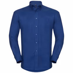 Russell Mens Oxford Easy-Care Long-Sleeved Shirt
