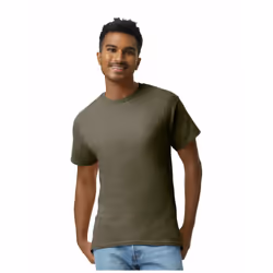 Gildan Mens Hammer Heavyweight T-Shirt - M, Olive Green