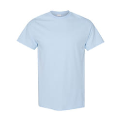 Gildan Mens Heavy Cotton T-Shirt - L, Light Blue