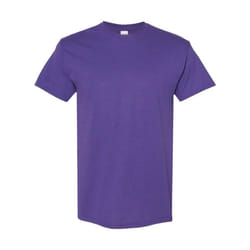 Gildan Mens Heavy Cotton T-Shirt - L, Lilac