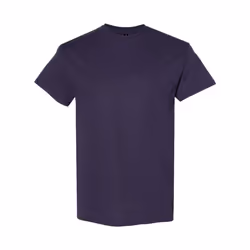 Gildan Mens Heavy Cotton T-Shirt - 3XL, Blackberry