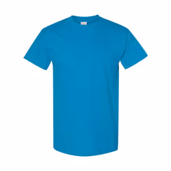 Gildan Mens Heavy Cotton T-Shirt - 4XL, Sapphire Blue