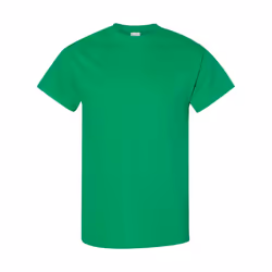 Gildan Mens Heavy Cotton T-Shirt - 5XL, Irish Green