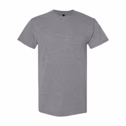 Gildan Mens Heavy Cotton T-Shirt - 3XL, Graphite Heather