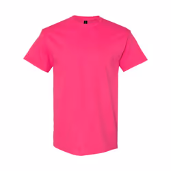 Gildan Mens Heavy Cotton T-Shirt - XL, Heliconia