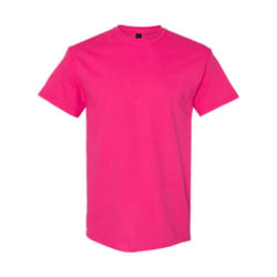 Gildan Mens Heavy Cotton T-Shirt - XL, Heliconia