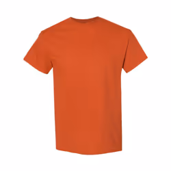 Gildan Mens Heavy Cotton T-Shirt - M, Antique Orange