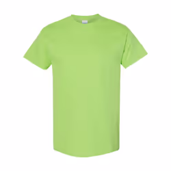 Gildan Mens Heavy Cotton T-Shirt - XL, Lime