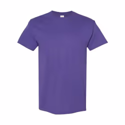 Gildan Mens Heavy Cotton T-Shirt - XXL, Lilac