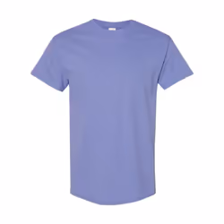 Gildan Mens Heavy Cotton T-Shirt - XL, Violet
