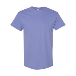 Gildan Mens Heavy Cotton T-Shirt - XL, Violet