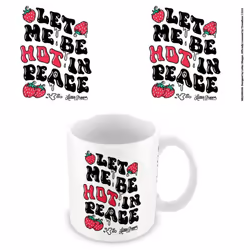 Letter Shoppe Let Me Be Hot In Peace Mug