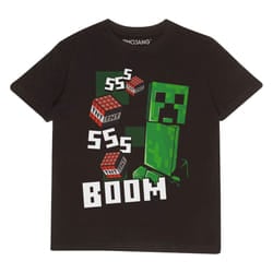 Minecraft Childrens/Kids Like A Boss T-Shirt - 3-4 Years, Black