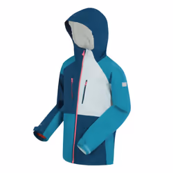 Regatta Childrens/Kids Highton V Full Zip Hoodie - 13 Years, Moroccan Blue/Tahoe Blue