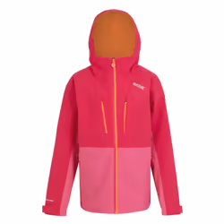 Regatta Childrens/Kids Highton V Full Zip Hoodie - 14 Years, Pink Potion/Flamingo Pink