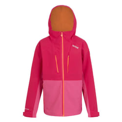Regatta Childrens/Kids Highton V Full Zip Hoodie - 14 Years, Pink Potion/Flamingo Pink