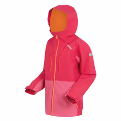 Regatta Childrens/Kids Highton V Full Zip Hoodie - 14 Years, Pink Potion/Flamingo Pink