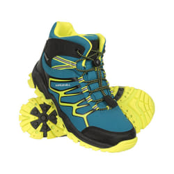 Mountain Warehouse Childrens/Kids Softshell Waterproof Walking Boots - 13 UK Child, Light Teal