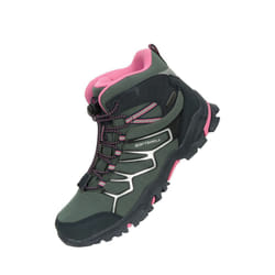 Mountain Warehouse Childrens/Kids Softshell Waterproof Walking Boots - 12 UK Child, Dark Khaki