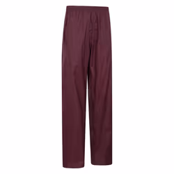 Mountain Warehouse Womens/Ladies Pakka Waterproof Over Trousers - 8 UK, Dark Purple